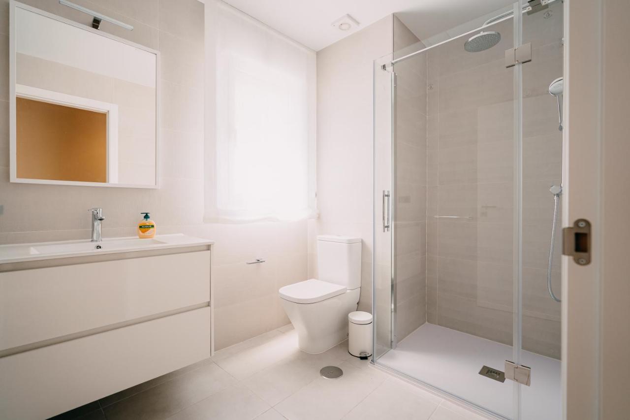 Apartamentos Rua Vella Caldas De Reis Bagian luar foto