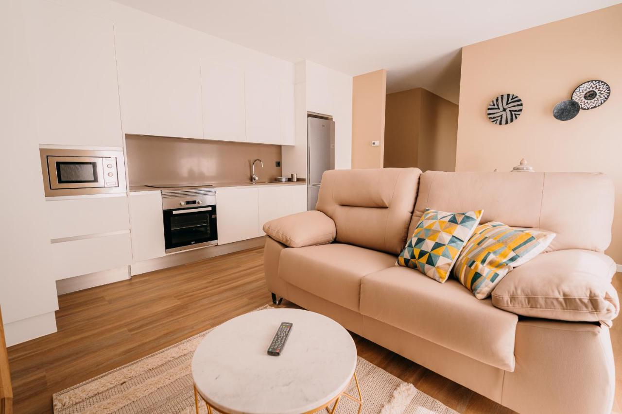 Apartamentos Rua Vella Caldas De Reis Bagian luar foto