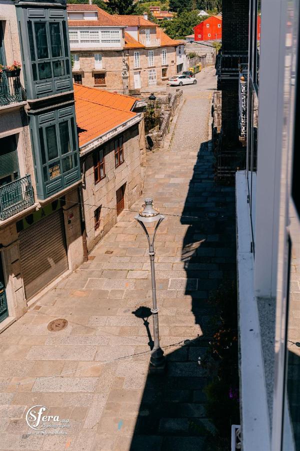 Apartamentos Rua Vella Caldas De Reis Bagian luar foto